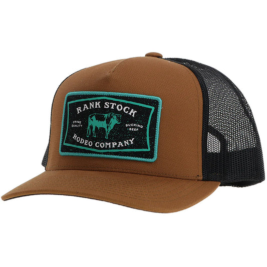 Hooey Rank Stock Brown/Black