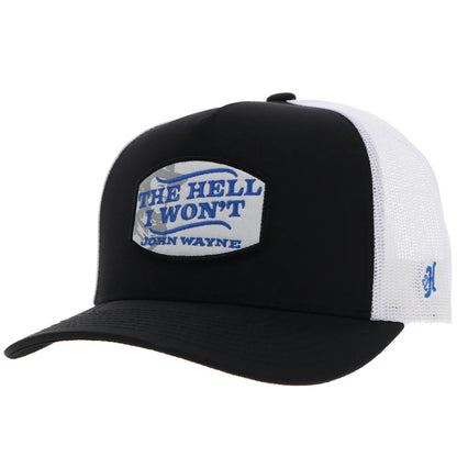 Hooey John Wayne Hell I Won't Black