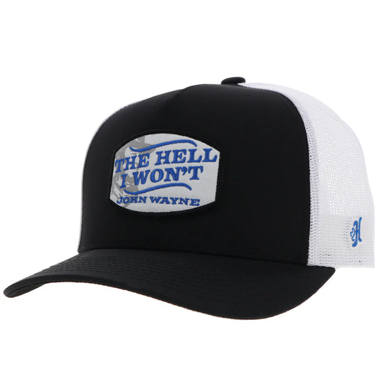 Hooey John Wayne Hell I Won't Black