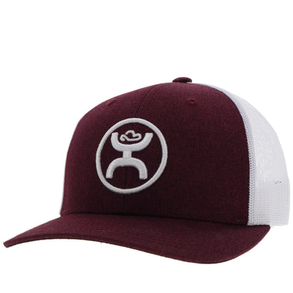 Hooey O Classic Maroon/White