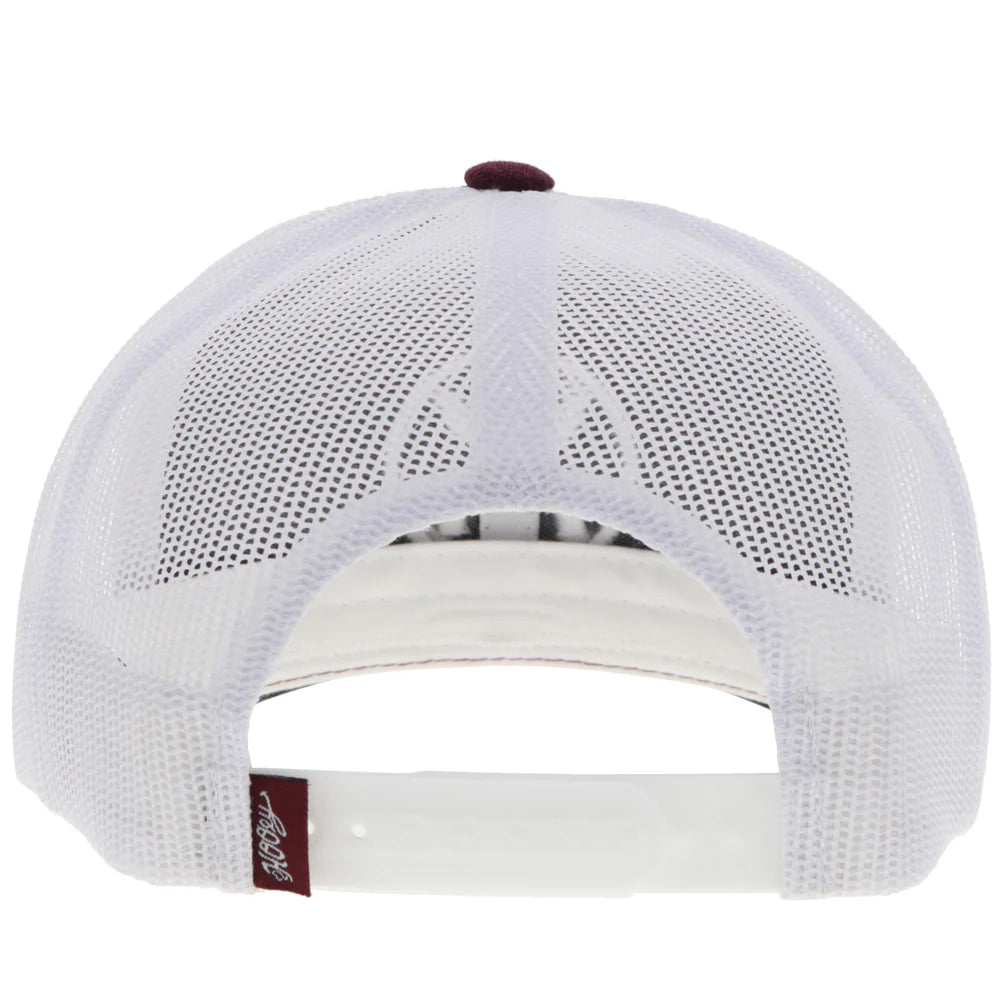 Hooey O Classic Maroon/White