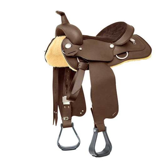 Wintec Brown SQ All Purpose Western Saddle
