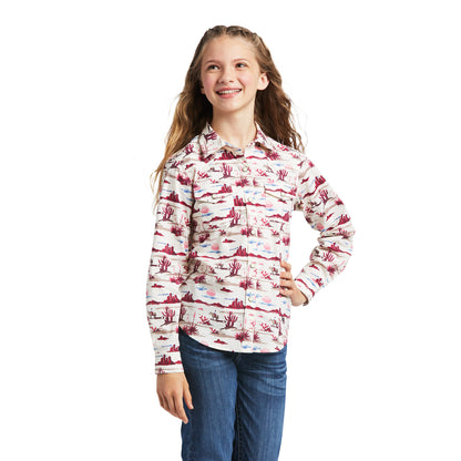 Ariat Yuma Long Sleeve Snap Landscape Print