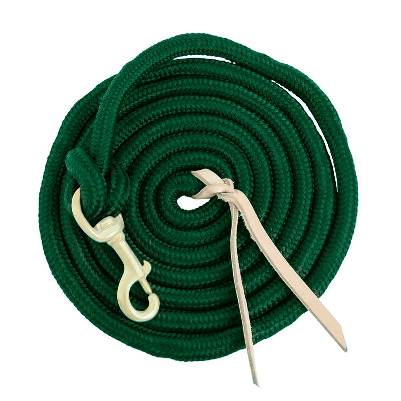 Equi-Sky Hunter Green Training Lead Rope