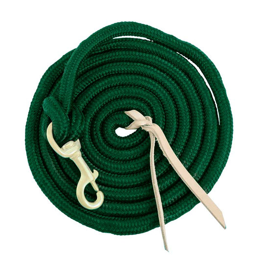 Equi-Sky Hunter Green Training Lead Rope