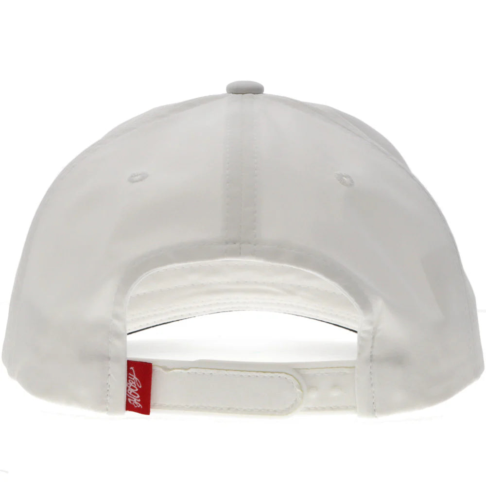 Hooey White Knuckle Red Stitching