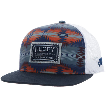 Hooey Doc Navy Aztec/White