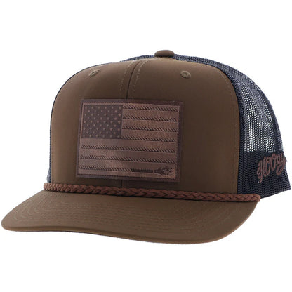 Hooey Youth Liberty Roper Brown/ Black