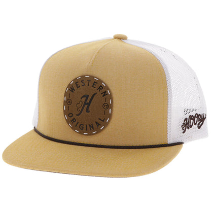 HooeySpur Tan/White