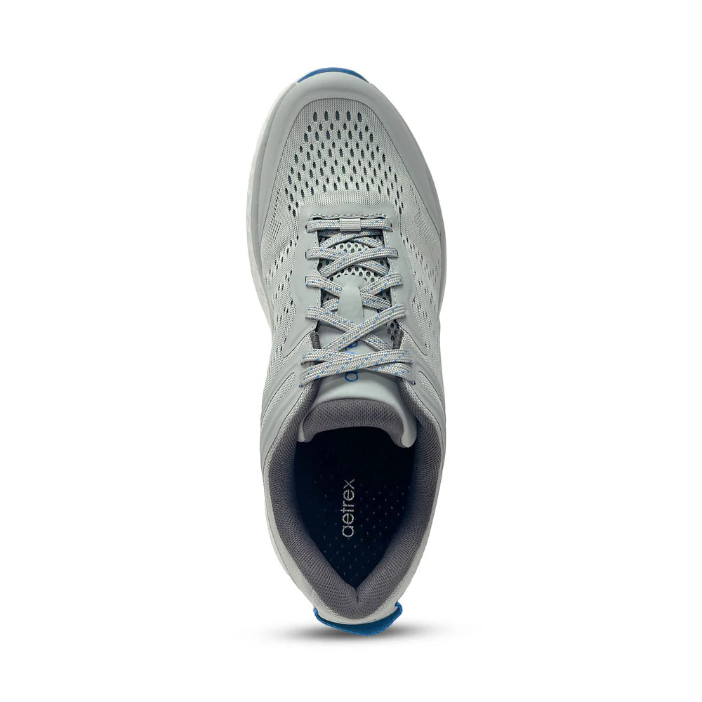 Aetrex Mens Chase Light Grey