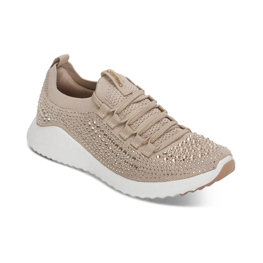 Aetrex Carly Sparkle Tan