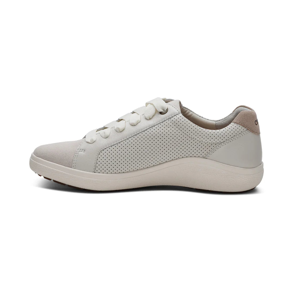 Aetrex Courtney Sneaker Chalk