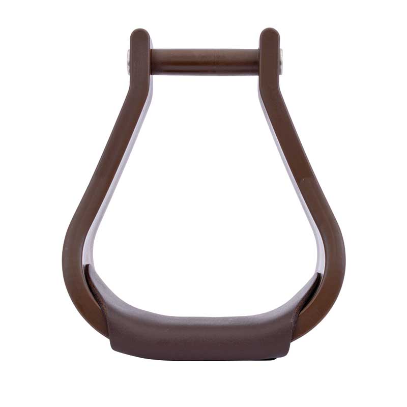 Wintec Plastic Stirrup with Leather Foot Pad