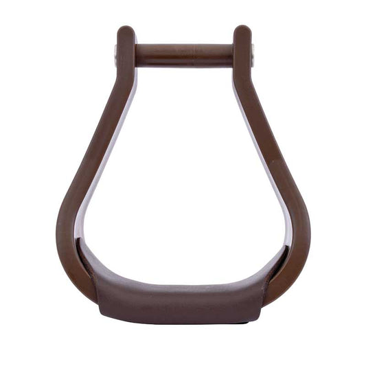 Wintec Plastic Stirrup with Leather Foot Pad
