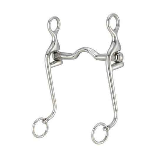 Kelly Silver Star Swivel Cheek Walking Horse bit