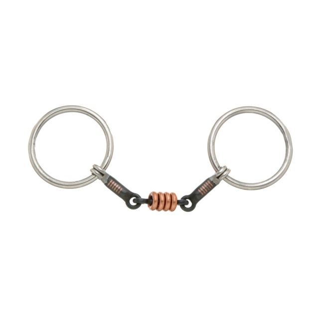 Tough 1 3-Piece Sweet Iron Ring Snaffle