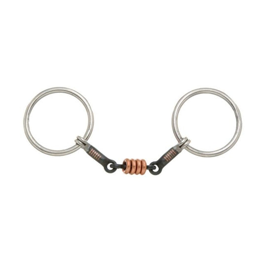Tough 1 3-Piece Sweet Iron Ring Snaffle