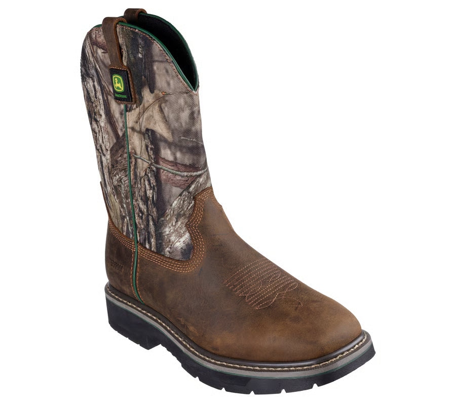 Skechers X John Deere Camo/Brown Square Toe Waterproof EH