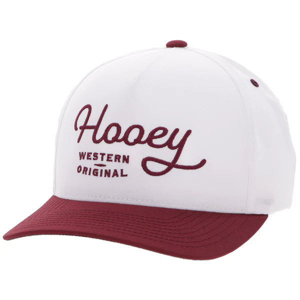 Hooey OG White/Maroon