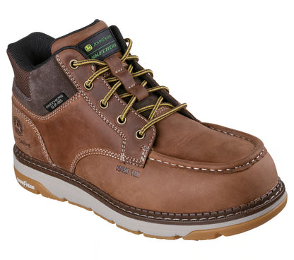 Skechers Slip-ins x John Deere Flex Boot Rangeland Oakhorn Carbon Toe