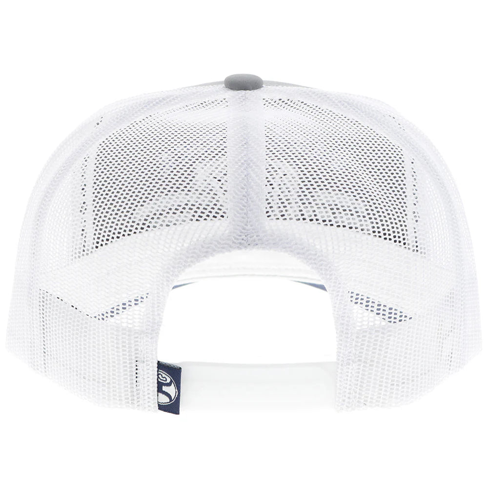 Hooey Rank Stock Grey/White