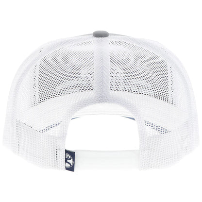 Hooey Rank Stock Grey/White
