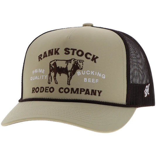 Hooey Rank Stock Tan/ Brown