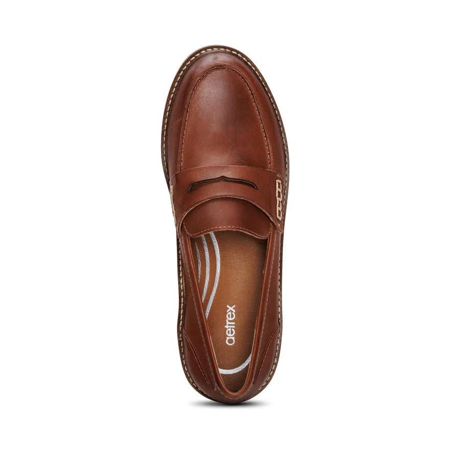 Aetrex Collette Cognac