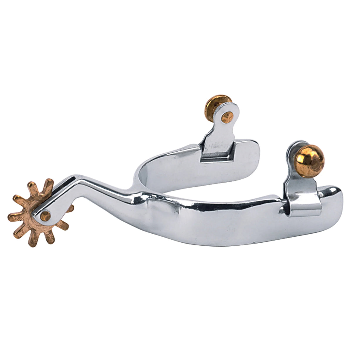 Weaver Mens Cutting Rowel Spur Stainless Steel