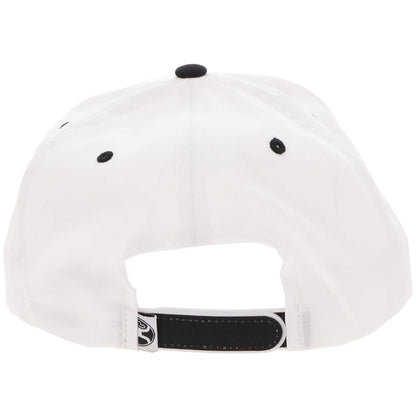 Hooey Mark Out Hat White/Black