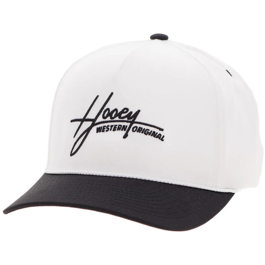 Hooey Mark Out Hat White/Black