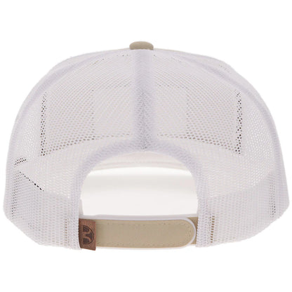 Hooey Liberty Roper Tan/White with Leather Patch