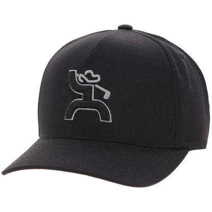 Hooey Classic Black with Hooey Golf Logo Hat