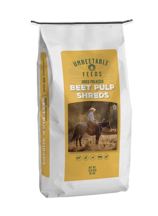 Unbeetable Feeds Beet Pulp Shreds with Molasses