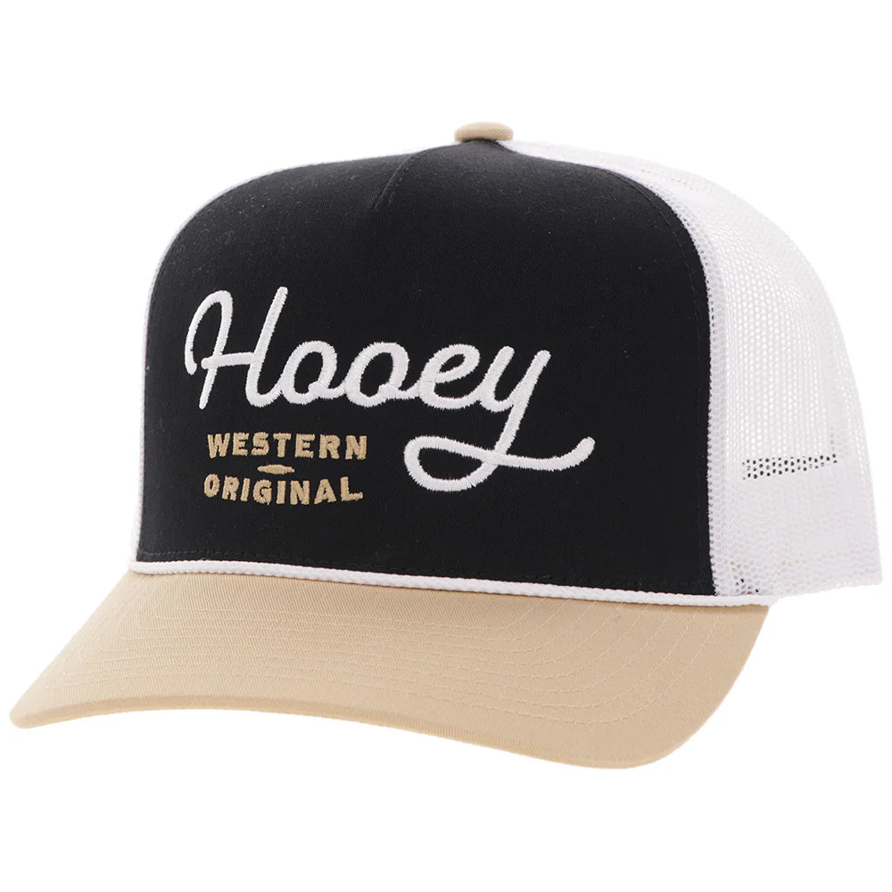 Hooey OG Hooey Hat Black/White & Tan