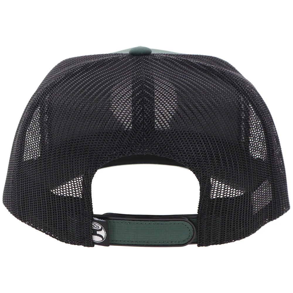 Hooey Sage to Saddle Hat Green / Black