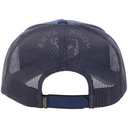Hooey John Wayne Hat Nav with Yellow Stitching