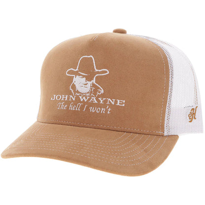 Hooey John Wayne Hat Tan & White