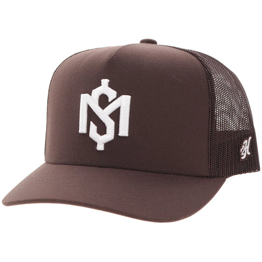 Hooey Shad Money Mayfield Hat Brown with White Logo