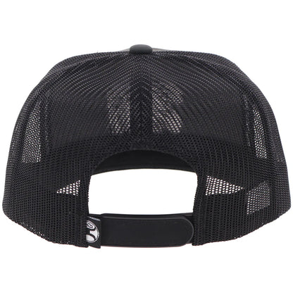 Hooey Sage to Saddle Hat Black with White Logo