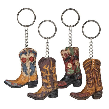 Tough 1 Cowboy Boot Keychain