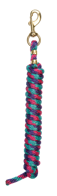 Weaver Poly Lead Rope Solid Brass Snap