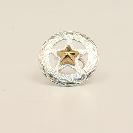 M&F Filigree Star Scarf Slide