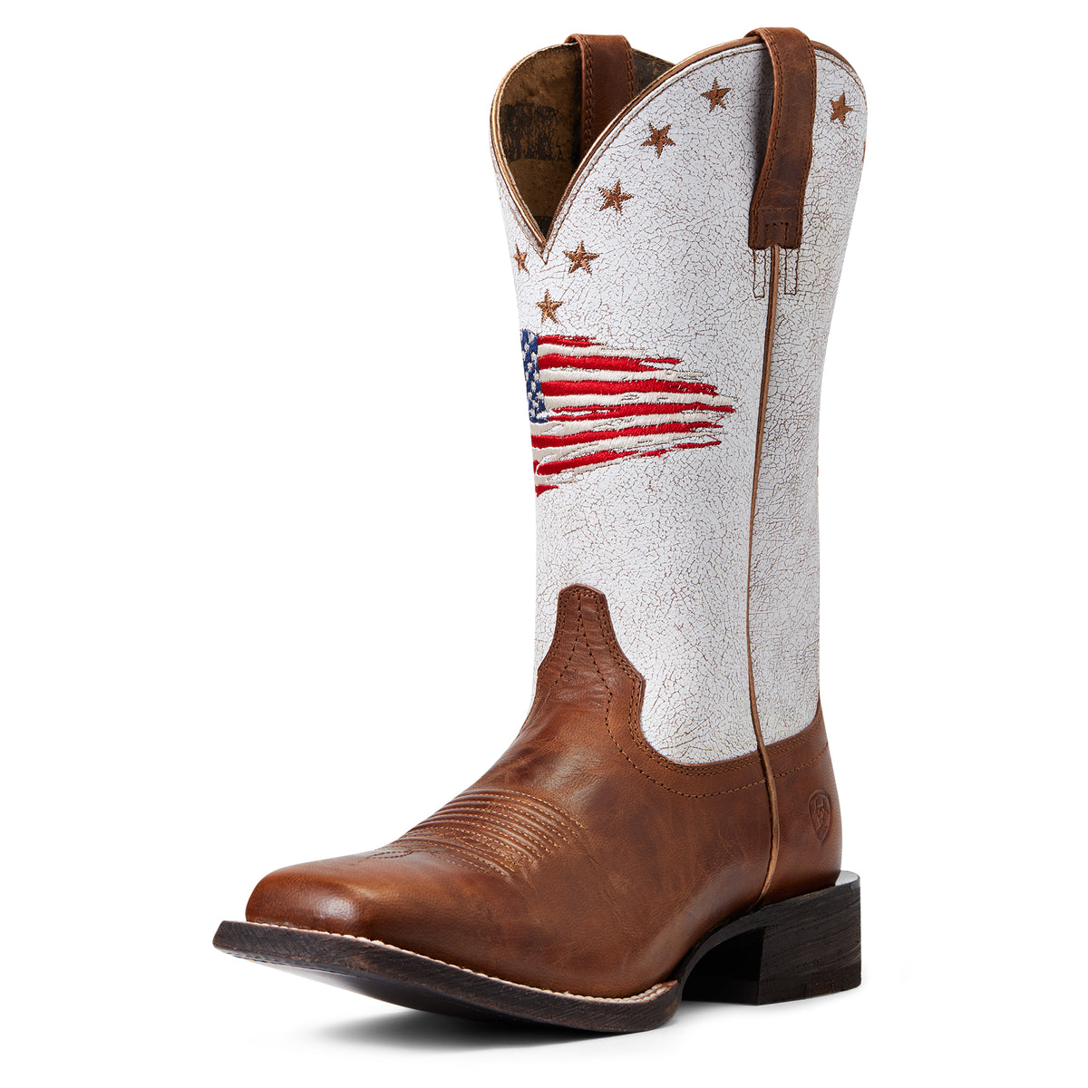 Ariat Round Up Square Storming Brown/Singing the Blues