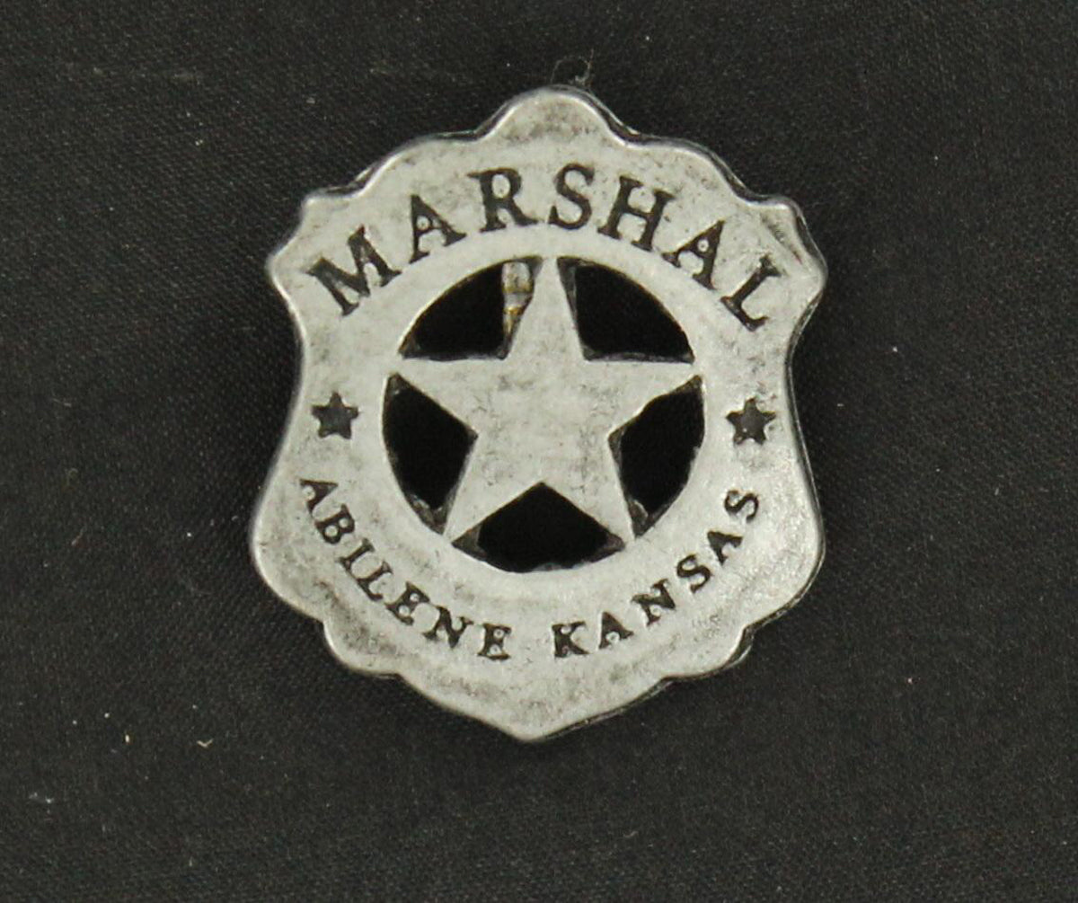 Abilene Marshall Badge Pin