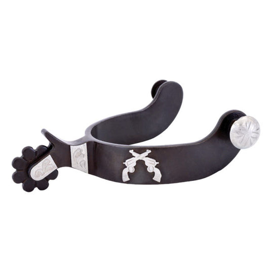 Cowboy Tack Santa Fe Pistol Youth Spurs