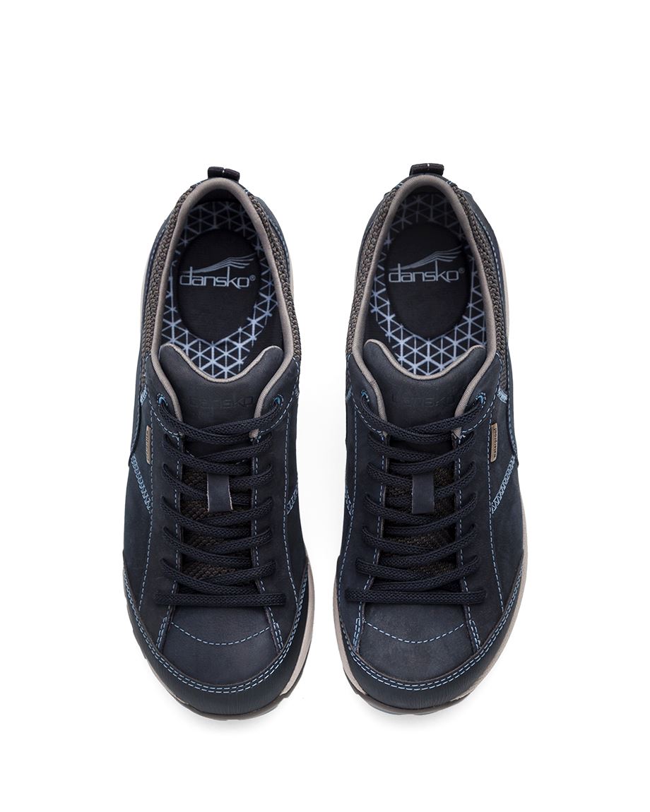 Dansko Paisley Milled Nubuck Navy