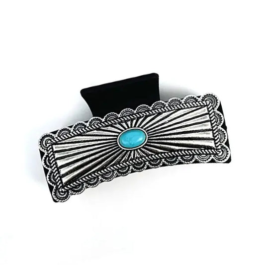 Snowing West Western Style Casting Hair Claw