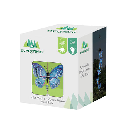 Evergreen Season to Sparkle White Light Solar Mobile