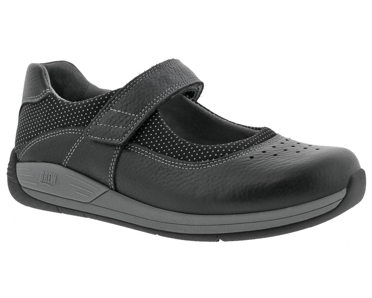 Drew Trust Leather Black